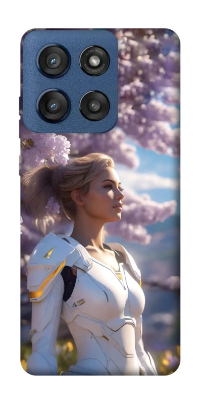 Чохол на Motorola Edge 60 Stylus Cyber space girl ver.1 фото 1 з 1