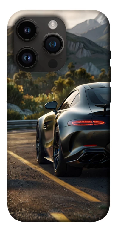 Чохол на Apple iPhone 14 Pro (6.1") Car in the mountains фото 1 з 1