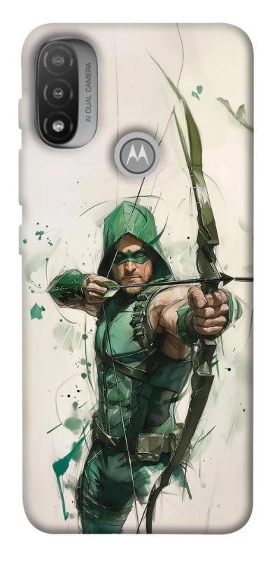 Чехол на Motorola Moto E20 Green Arrow фото 1 из 1
