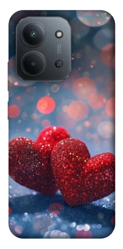 Чохол на Xiaomi Redmi 15C (Global) Red hearts фото 1 з 1