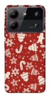 Чохол на ZTE Blade A54 4G Новорічний v3 фото 1 з 1