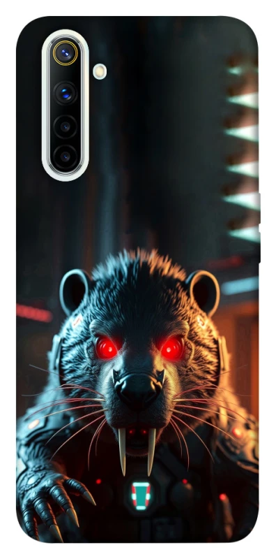 Чехол на Realme 6 Cyber ​​beaver фото 1 из 1