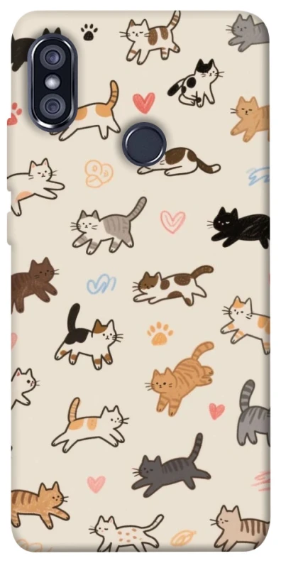 Чохол на Xiaomi Redmi Note 5 Pro / Note 5 (AI Dual Camera) Cat style ver.2 фото 1 з 1