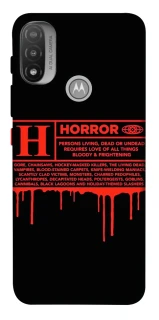 Чохол на Motorola Moto E20 Horror Halloween фото 1 з 1