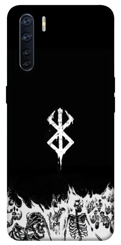 Чохол на Oppo A91 Berserk skeletons фото 1 з 1