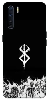 Чохол на Oppo A91 Berserk skeletons фото 1 з 1