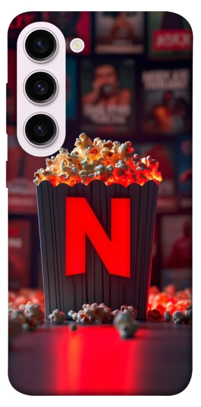Чохол на Samsung Galaxy S23+ Netflix and popcorn фото 1 з 1