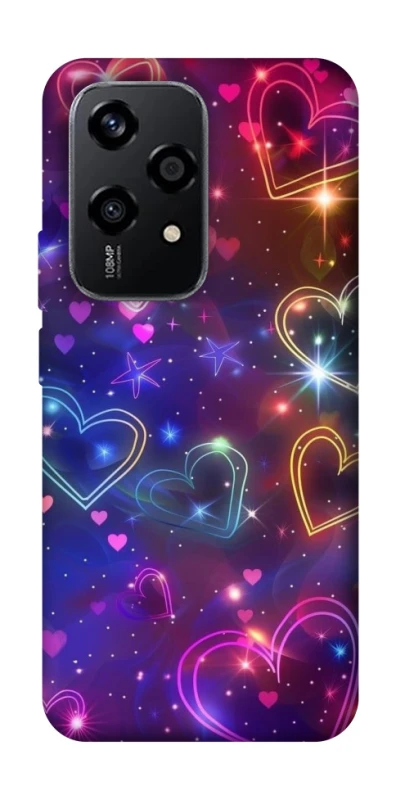 Чехол на Honor 200 Lite Drawn hearts фото 1 из 1