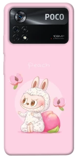 Чехол на Xiaomi Poco X4 Pro 5G Mokoko Peach фото 1 из 1