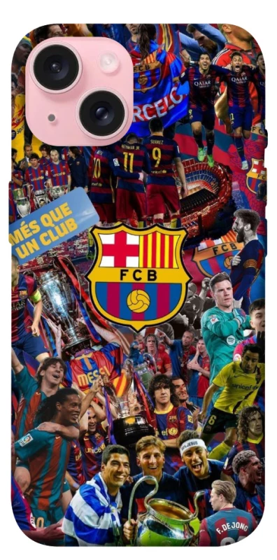 Чохол на Apple iPhone 15 (6.1") FC Barcelona v4 фото 1 з 1