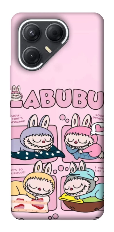 Чохол на TECNO Pova 7 Labubu Dreams Collage фото 1 з 1