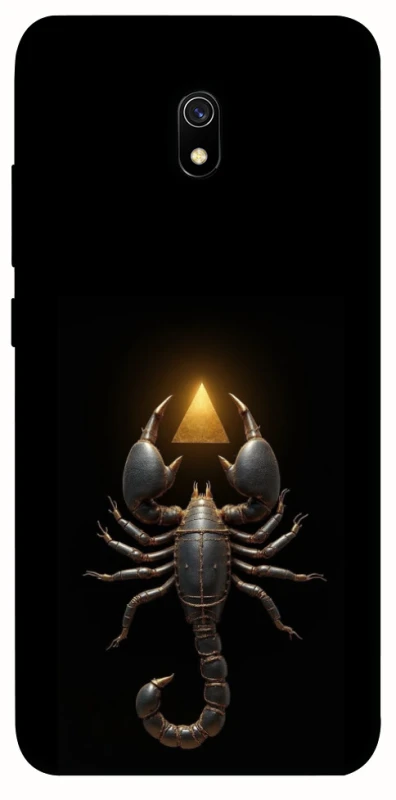 Чехол на Xiaomi Redmi 8a Scorpio with Golden Triangle фото 1 из 1