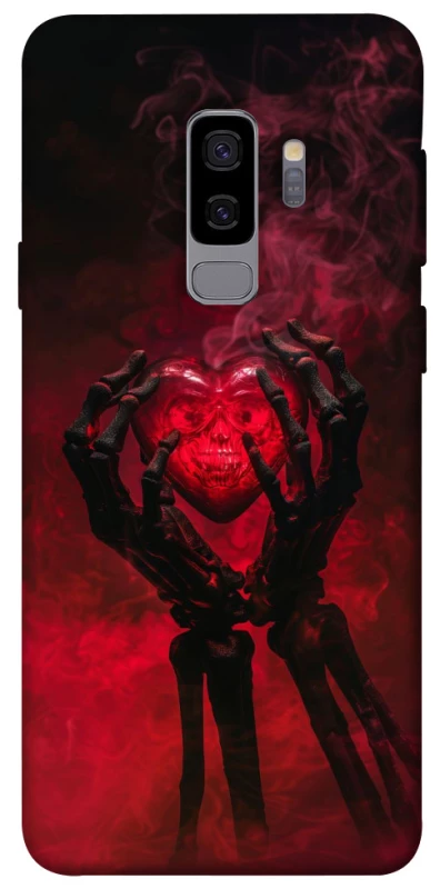 Чохол на Samsung Galaxy S9+ Heart in the hands of a skeleton фото 1 з 1