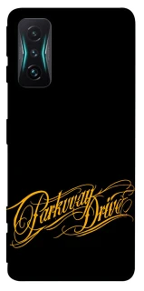 Чехол на Xiaomi Redmi K50 Gaming Parkway Drive logo фото 1 из 1