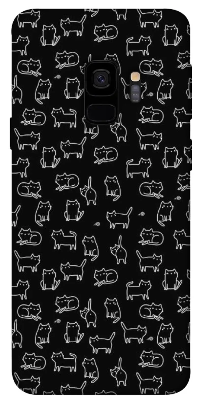 Чохол на Samsung Galaxy S9 Black Cats фото 1 з 1
