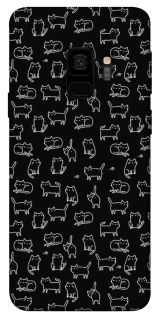 Чохол на Samsung Galaxy S9 Black Cats фото 1 з 1