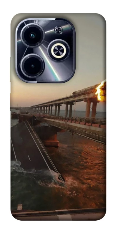Чохол на Infinix Hot 40i Кримський міст втомився фото 1 з 1
