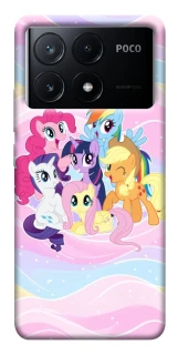 Чехол на Xiaomi Poco X6 My Little Pony ver.3 фото 1 из 1