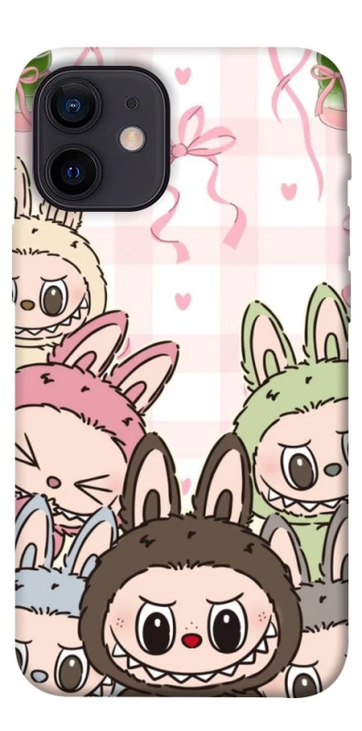 Чохол на Apple iPhone 12 mini (5.4") All Labubu 2 фото 1 з 1