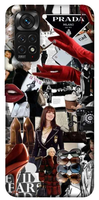 Чохол на Xiaomi Redmi Note 11 (Global) / Note 11S Fashion collage ver.13 фото 1 з 1