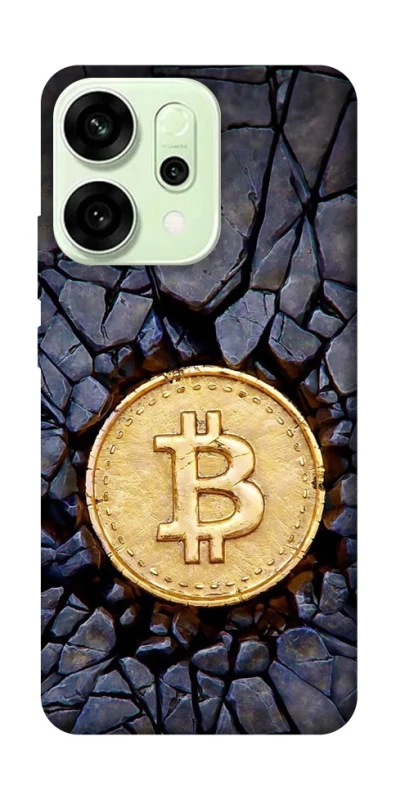 Чохол на Oppo Reno 14 Bitcoin cracks фото 1 з 1