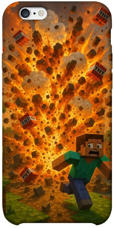 Чохол на Apple iPhone 6/6s plus (5.5") Minecraft v7 фото 1 з 1