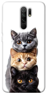 Чохол на Xiaomi Redmi 9 Гарні котики фото 1 з 1