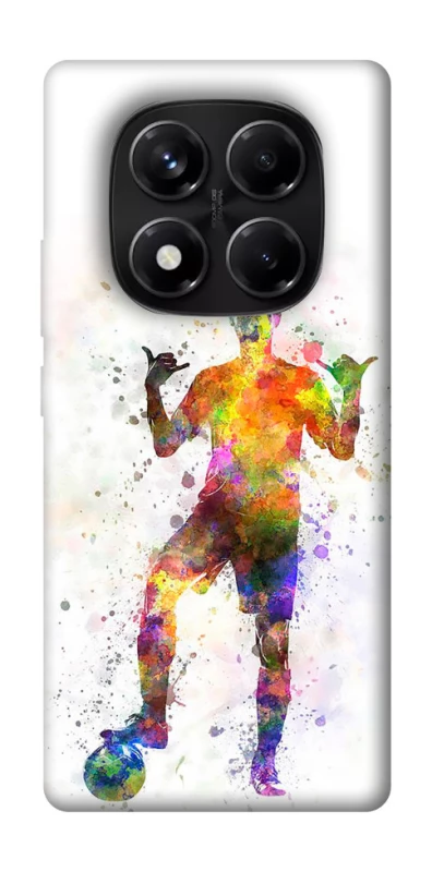 Чехол на Xiaomi Redmi Note 14 Pro 5G Football Player v3 фото 1 из 1