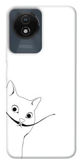 Чехол на Vivo Y02 Кот Дали фото 1 из 1