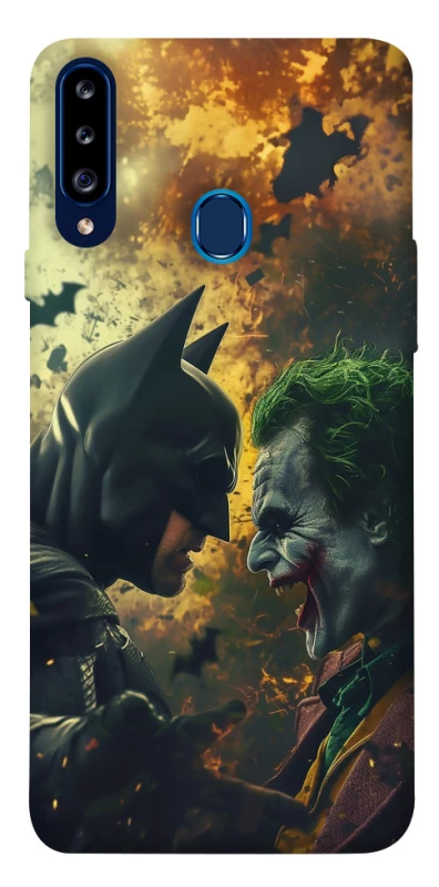 Чохол на Samsung Galaxy A20s Batman and the Joker фото 1 з 1