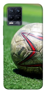 Чехол на Realme 8 Мяч на газоне фото 1 из 1