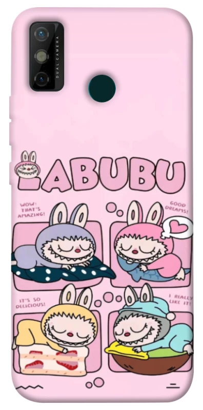 Чохол на TECNO Spark 6 Go Labubu Dreams Collage фото 1 з 1