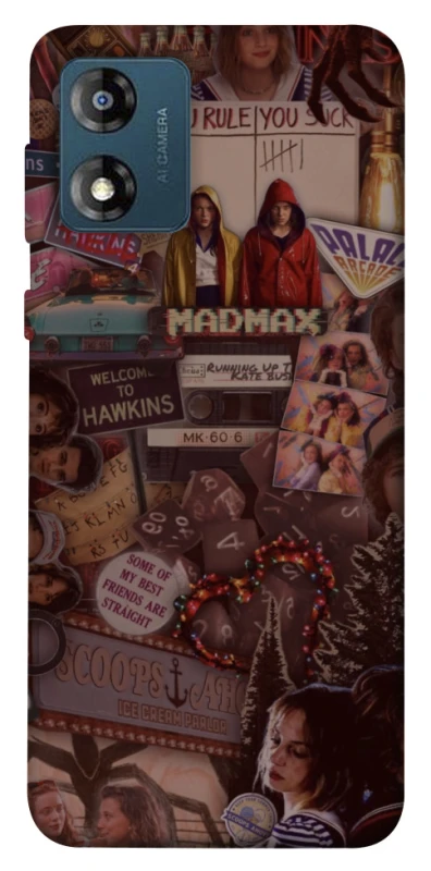 Чехол на Motorola Moto E13 Stranger Things ver.25 фото 1 из 1