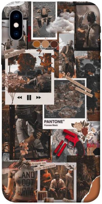 Чехол на Apple iPhone X (5.8") PUBG Collage фото 1 из 1