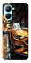 Чохол на Realme C33 Golden sports car фото 1 з 1