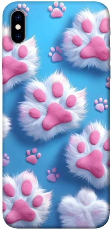 Чохол на Apple iPhone XS Max (6.5") Cat paw фото 1 з 1