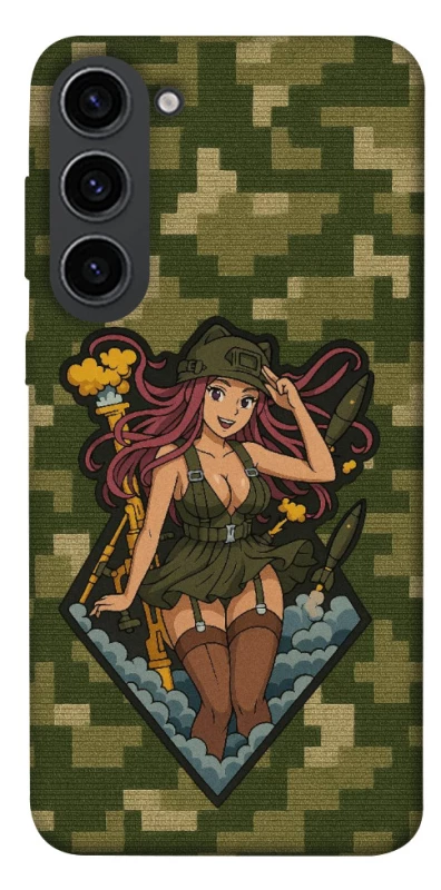 Чохол на Samsung Galaxy S23 Military Waifu фото 1 з 1