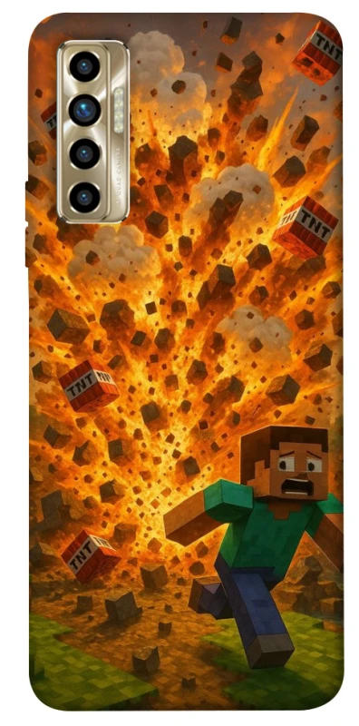 Чохол на TECNO Camon 17P Minecraft v7 фото 1 з 1