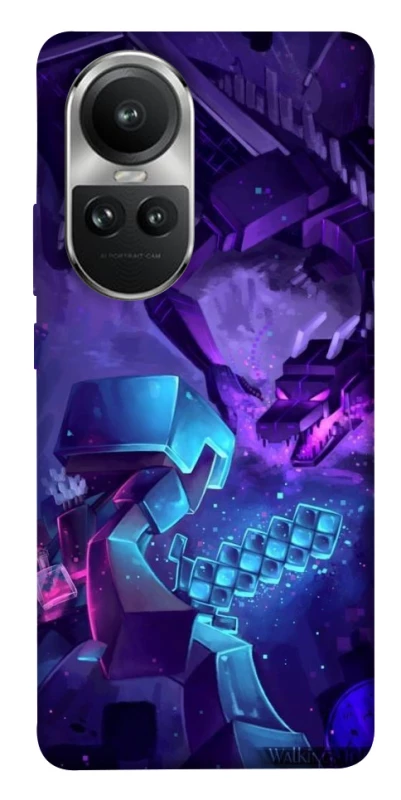 Чохол на Oppo Reno 10 Minecraft dragon фото 1 з 1