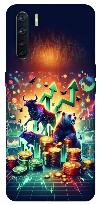 Чохол на Oppo A91 Crypto market фото 1 з 1