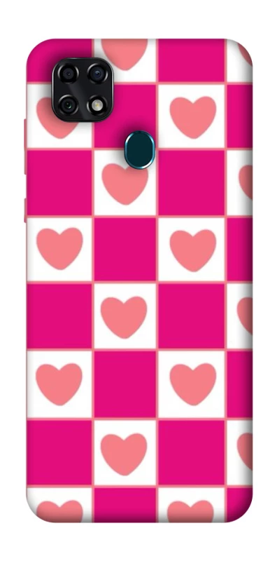 Чохол на ZTE Blade 20 Smart Chess heart фото 1 з 1
