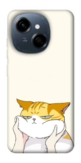 Чехол на TECNO Spark Go 1 Cat bun фото 1 из 1