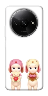 Чохол на Xiaomi Redmi A3 Puppy Love Duo фото 1 з 1
