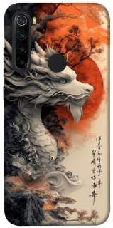 Чохол на Xiaomi Redmi Note 8 white dragon фото 1 з 1
