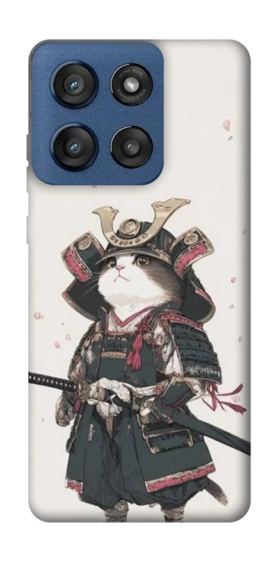Чохол на Motorola Edge 60 Stylus Samurai Cat Warrior фото 1 з 1