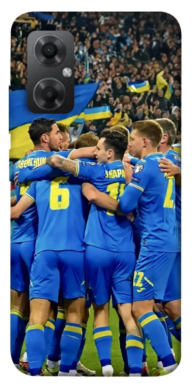 Чехол на Xiaomi Redmi Note 11R Сборная Украины v3 фото 1 из 1