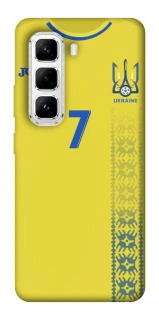 Чохол на Infinix Hot 50 Pro UA-Football ver.3 фото 1 з 1