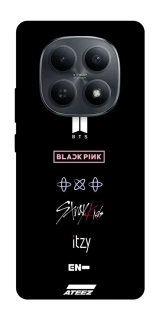 Чохол на Xiaomi Redmi Note 15 4G/5G (EU) K-pop Logo фото 1 з 1