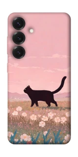 Чехол на Samsung Galaxy S26+ cat on a field фото 1 из 1