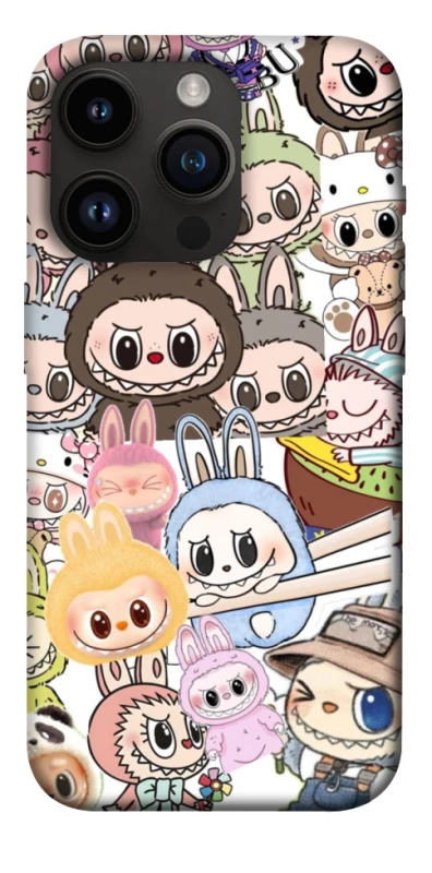Чохол на Apple iPhone 14 Pro (6.1") All Labubus фото 1 з 1